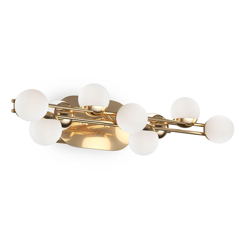 Бра Berries Chandelier horizontal Золотой Белый в Липецке | Loft Concept 