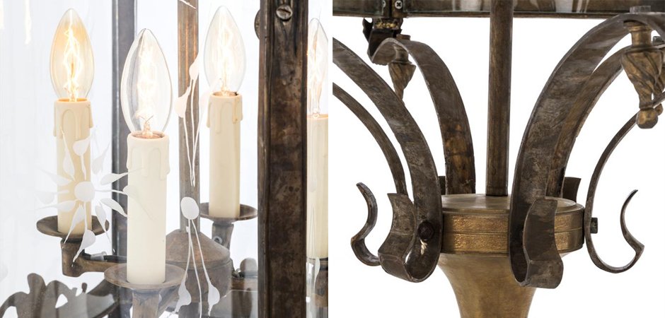 Люстра Eichholtz Lantern Place Des Vosges Люстра Eichholtz Lantern Place Des Vosges - Loft-Concept в Липецке