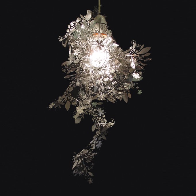 Подвесной светильник Garland Light Медь Серебряный Золотой Подвесной светильник Garland Light Медь Серебряный Золотой в Липецке | Loft Concept