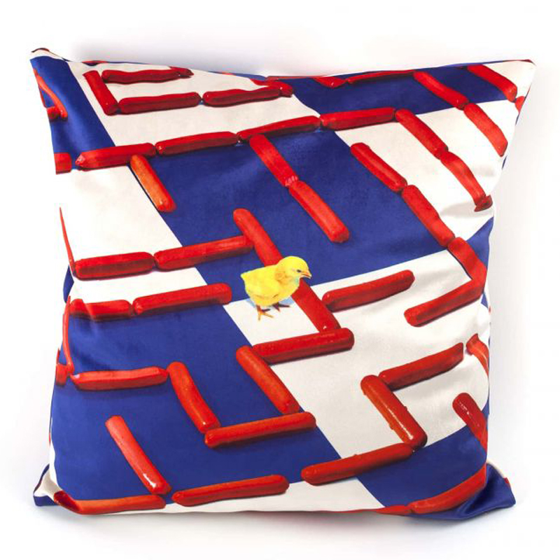 Подушка Seletti Cushion Labyrinth Мульти Подушка Seletti Cushion Labyrinth Мульти в Липецке | Loft Concept