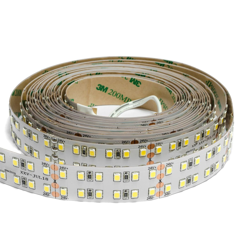 Светодиодная лента 38W/m 240LED/m 2835SMD теплый белый 5M Белый Светодиодная лента 38W/m 240LED/m 2835SMD теплый белый 5M Белый в Липецке | Loft Concept
