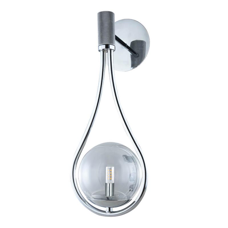 Бра B.LUX C Ball chrome Хром Прозрачный Бра B.LUX C Ball chrome Хром Прозрачный в Липецке | Loft Concept