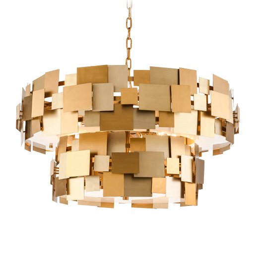 Люстра Gold Plate Chandelier 8  в Липецке | Loft Concept 