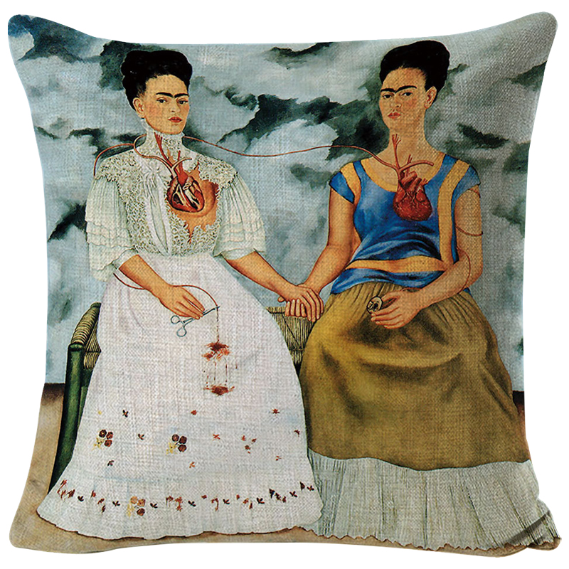 Декоративная подушка Frida Kahlo 7 Мульти Декоративная подушка Frida Kahlo 7 Мульти в Липецке | Loft Concept