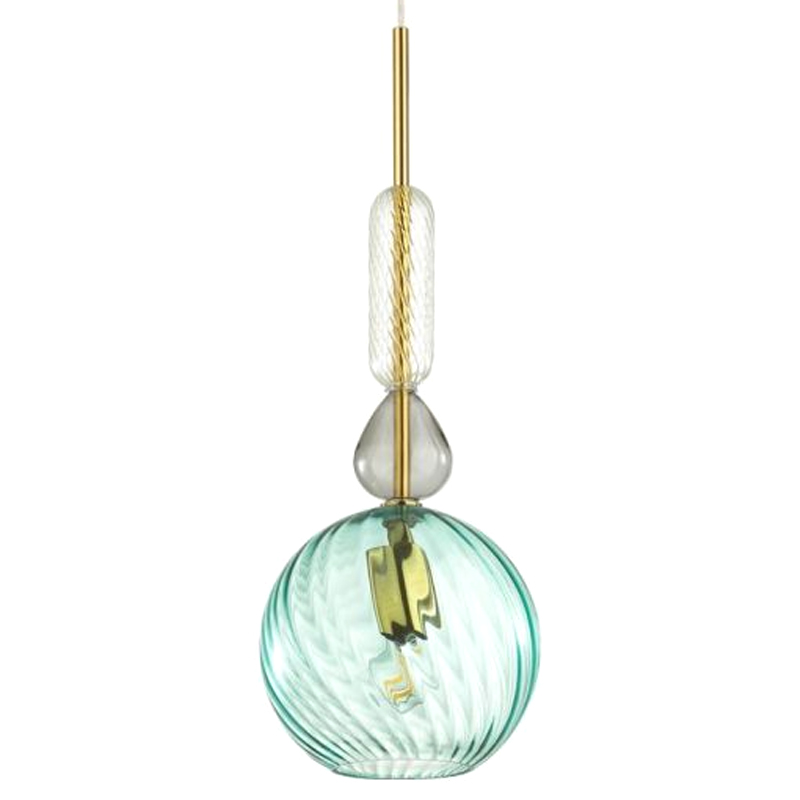 Подвесной Geometry Glass Бирюзовый Синий Золотой Бирюзовый Подвесной Geometry Glass Бирюзовый Синий Золотой Бирюзовый в Липецке | Loft Concept