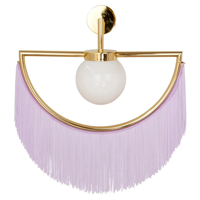 Бра Wink Wall Lamp by Masquespacio for Houtique Lila Золотой Сиреневый Бра Wink Wall Lamp by Masquespacio for Houtique Lila Золотой Сиреневый в Липецке | Loft Concept