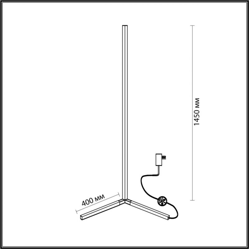 Торшер Светодиодный Trumpet tube 145см Торшер Светодиодный Trumpet tube 145см в Липецке