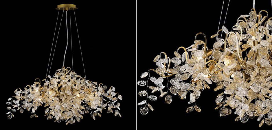 Люстра FAIRYTREE Chandelier Gold 9 Люстра FAIRYTREE Chandelier Gold 9 - Loft-Concept в Липецке