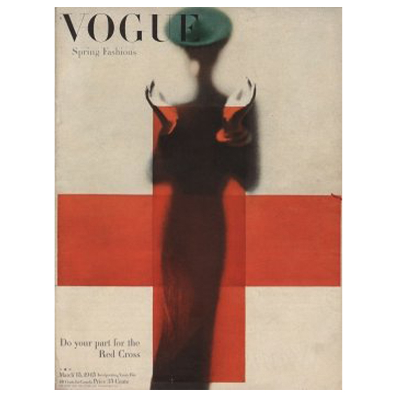 Постер Vogue Cover 1945 March Постер Vogue Cover 1945 March в Липецке | Loft Concept