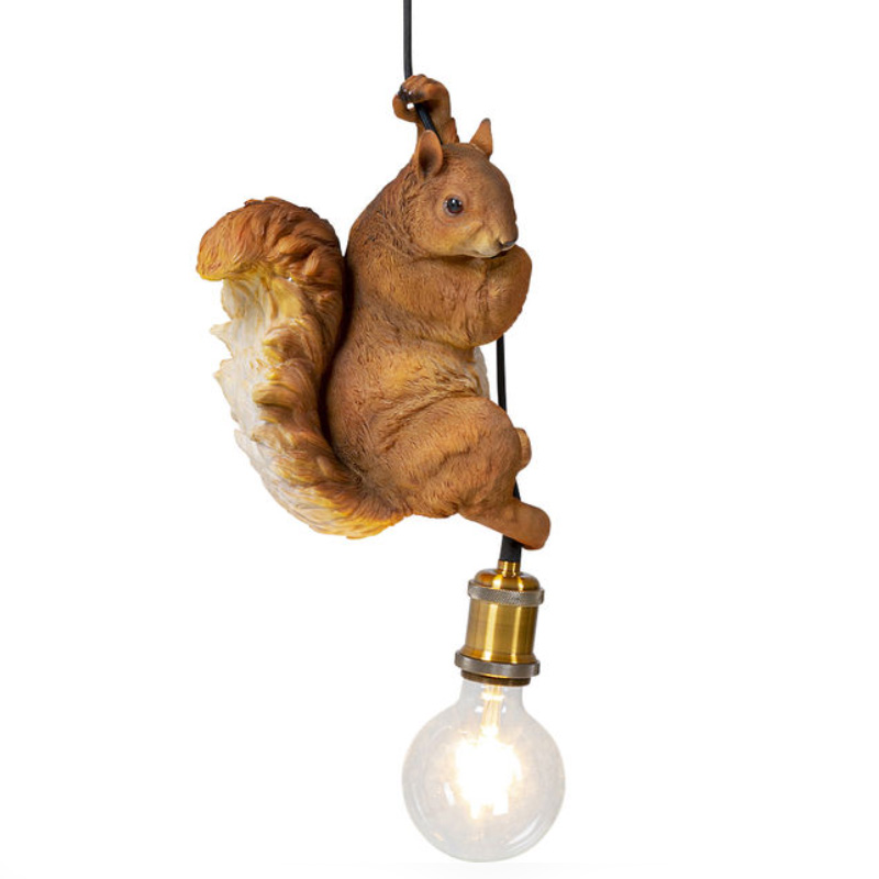 Подвесной светильник Белка Red Squirrel Коричневый Подвесной светильник Белка Red Squirrel Коричневый в Липецке | Loft Concept