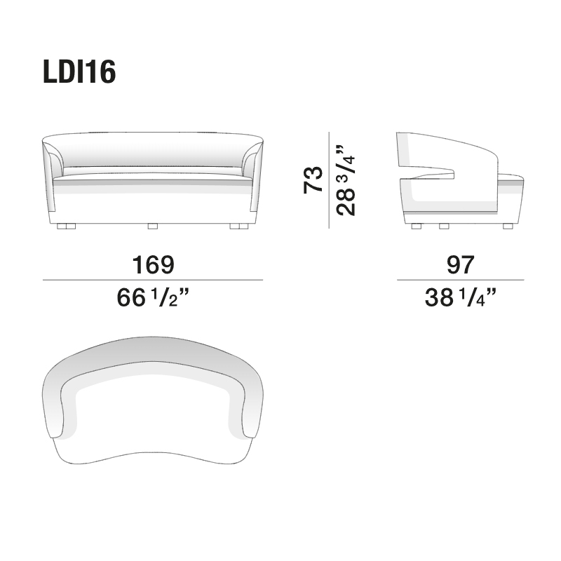 Дизайнерский диван LUCIO Sofa Дизайнерский диван LUCIO Sofa в Липецке
