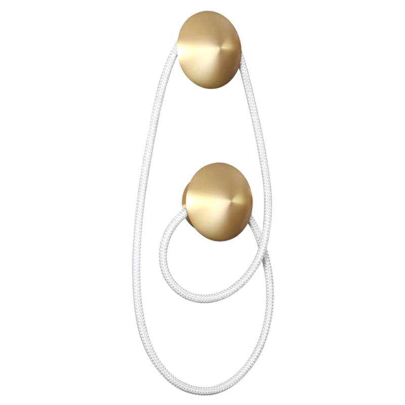 Бра Золотой LUKE LAMPCO TRACER LAMP с двумя крепежными планками Золотой Белый Бра Золотой LUKE LAMPCO TRACER LAMP с двумя крепежными планками Золотой Белый в Липецке | Loft Concept