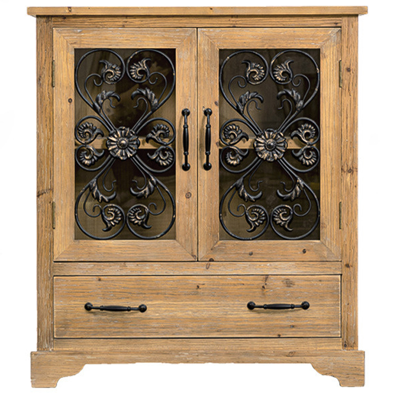 Комод Rosaire Provence Wood Chest of Drawers Древесина Черный Прозрачное Стекло Комод Rosaire Provence Wood Chest of Drawers Древесина Черный Прозрачное Стекло в Липецке | Loft Concept