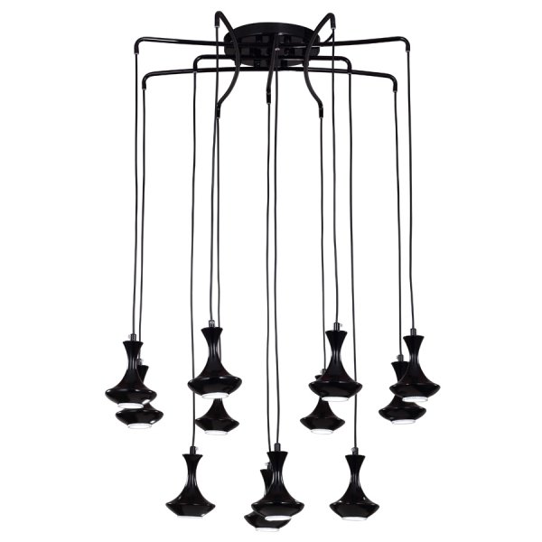 Люстра Tracery Pendant Black Черный Люстра Tracery Pendant Black Черный в Липецке | Loft Concept