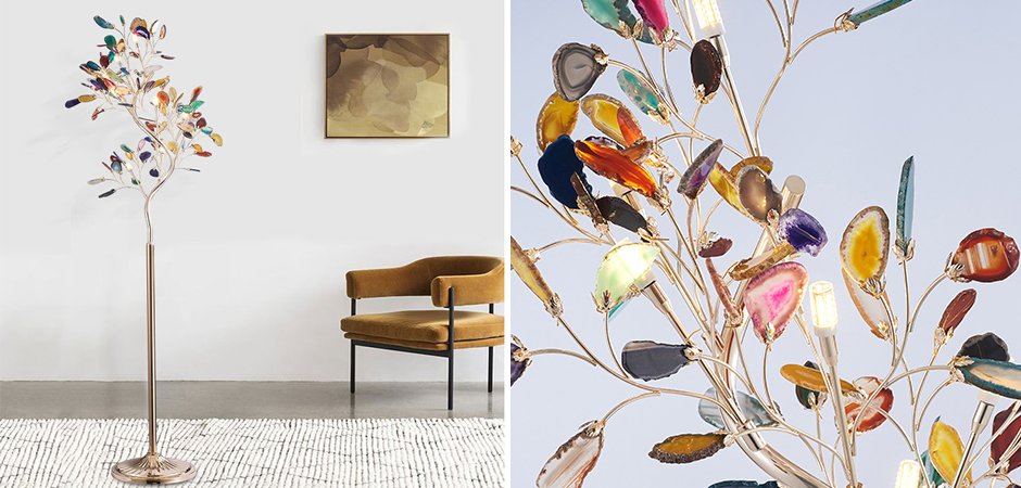Торшер Sprigs of Agate Floor Lamp Торшер Sprigs of Agate Floor Lamp - Loft-Concept в Липецке