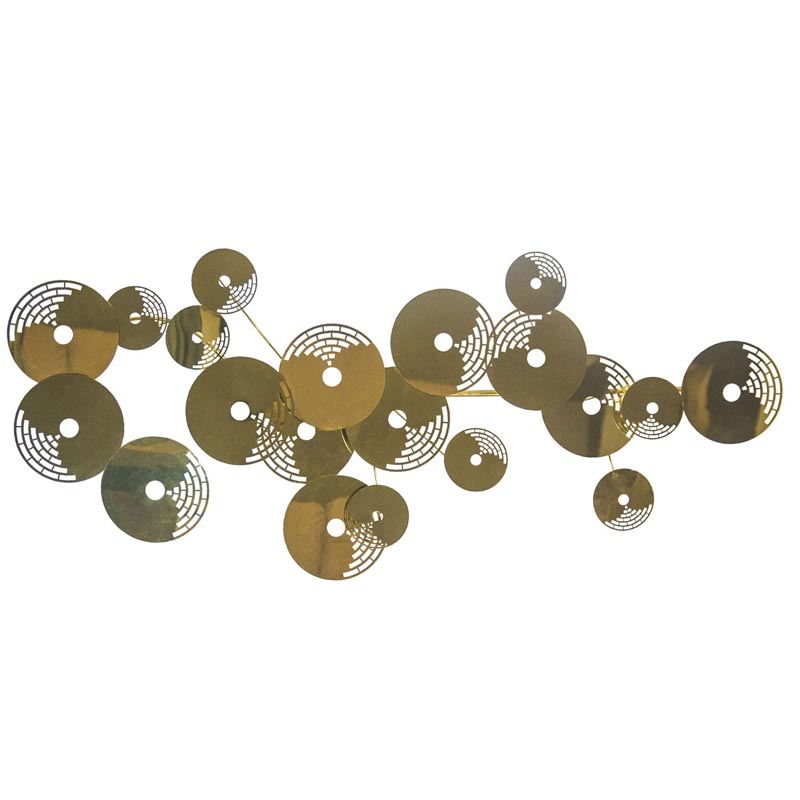 Арт-объект Metal Plates ART gold Золотой Арт-объект Metal Plates ART gold Золотой в Липецке | Loft Concept