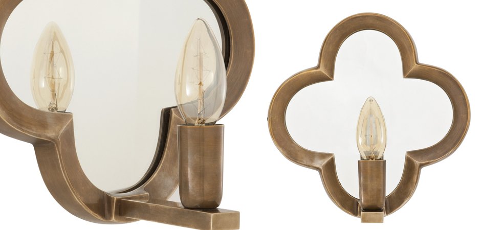 Бра Eichholtz Wall Lamp West Lake Brass - Loft-Concept в Липецке