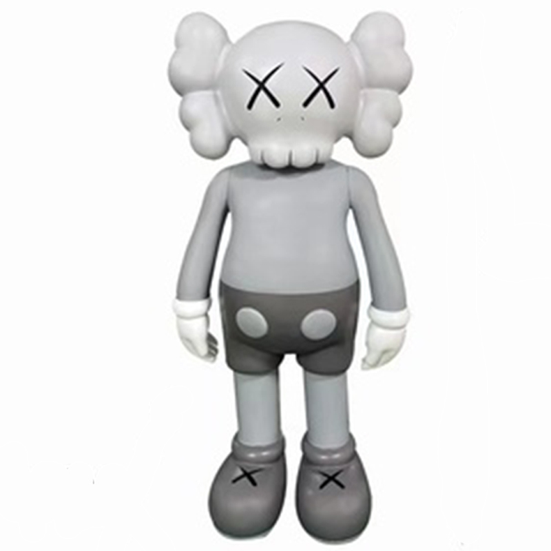 Статуэтка KAWS Gray Серый Светло-серый Статуэтка KAWS Gray Серый Светло-серый в Липецке | Loft Concept