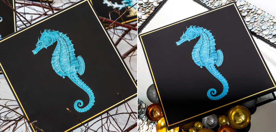 Постер Blue Sea Horse Poster Постер Blue Sea Horse Poster - Loft-Concept в Липецке