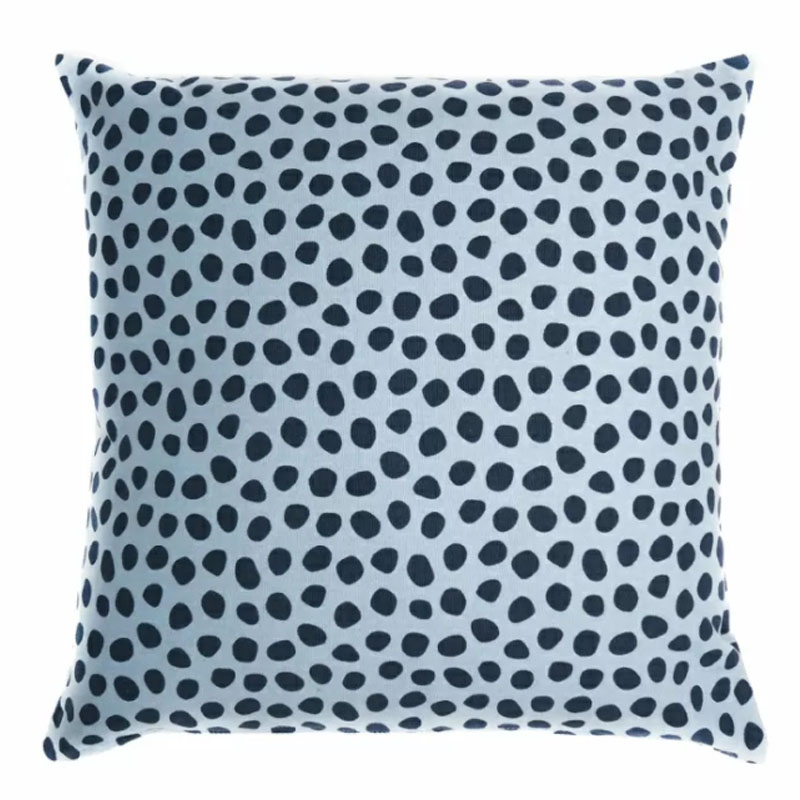 Чехол на подушку Spotted Look blue Синий Чехол на подушку Spotted Look blue Синий в Липецке | Loft Concept