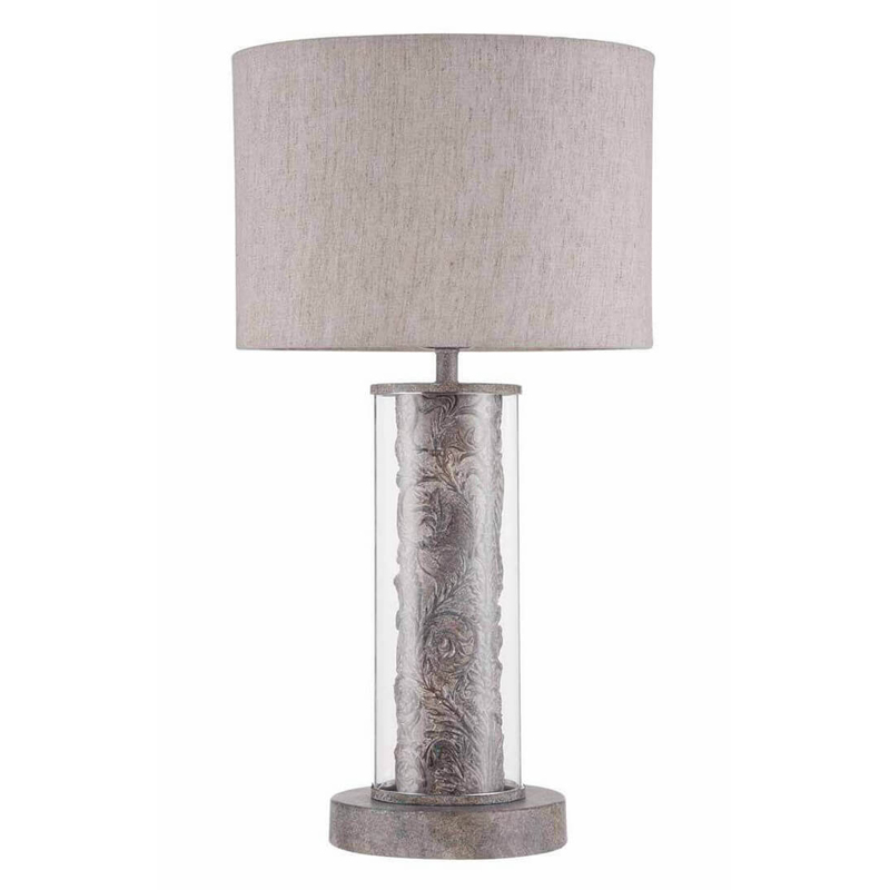 Настольная лампа Sabella Light Table Lamp Серый Настольная лампа Sabella Light Table Lamp Серый в Липецке | Loft Concept
