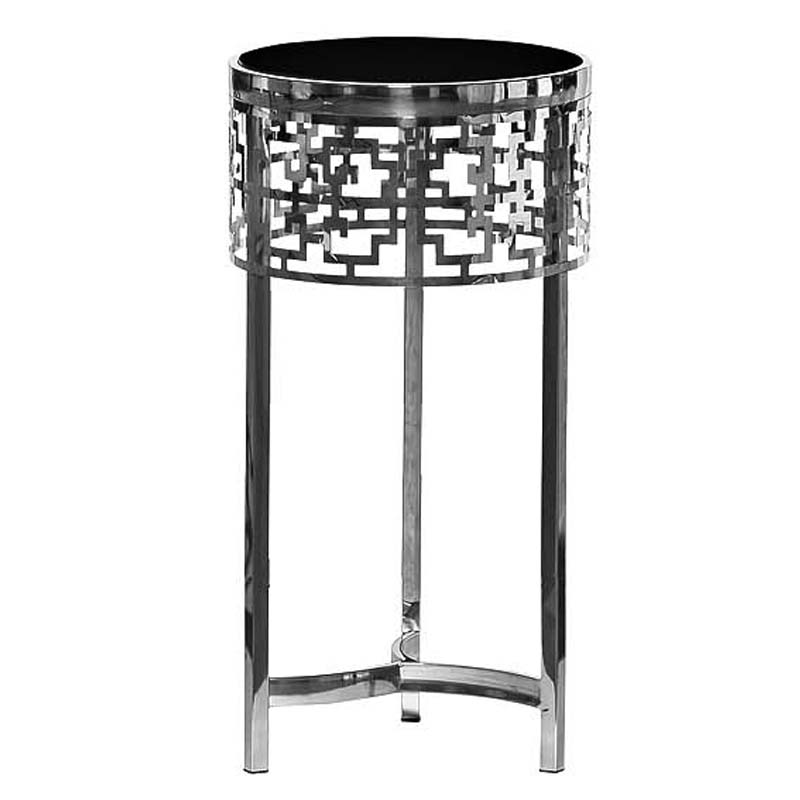 Подставка Yen Geometry silver 70 Серебряный Подставка Yen Geometry silver 70 Серебряный в Липецке | Loft Concept