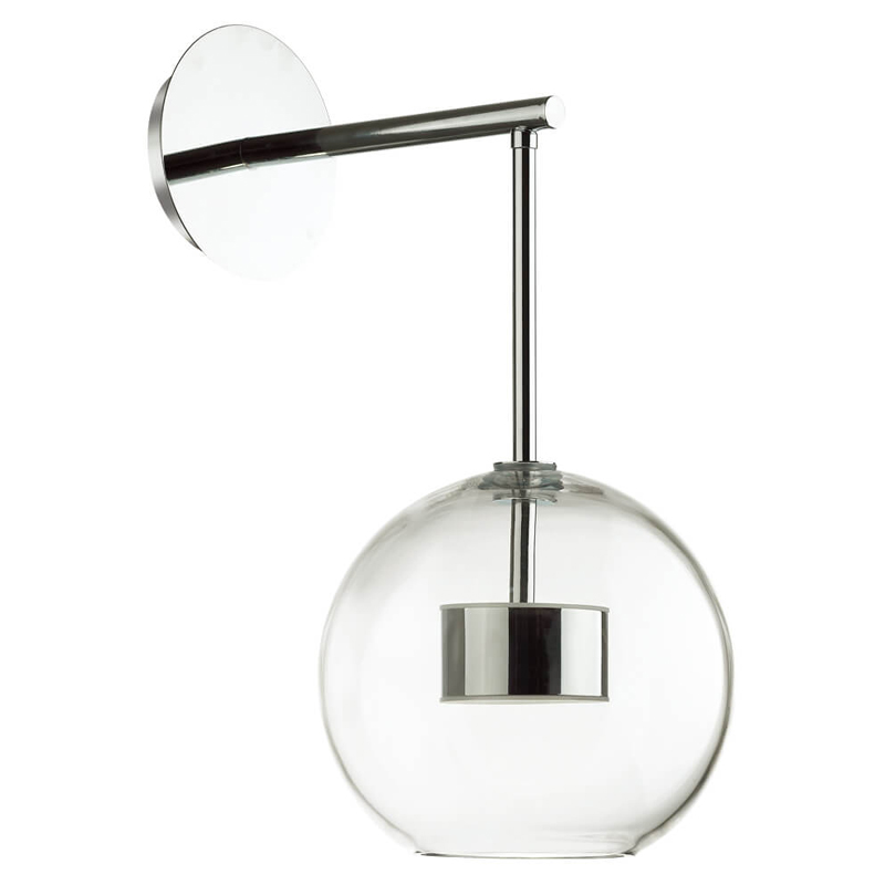 Бра Transparent Bubble Sconce chromium Прозрачный Хром Бра Transparent Bubble Sconce chromium Прозрачный Хром в Липецке | Loft Concept
