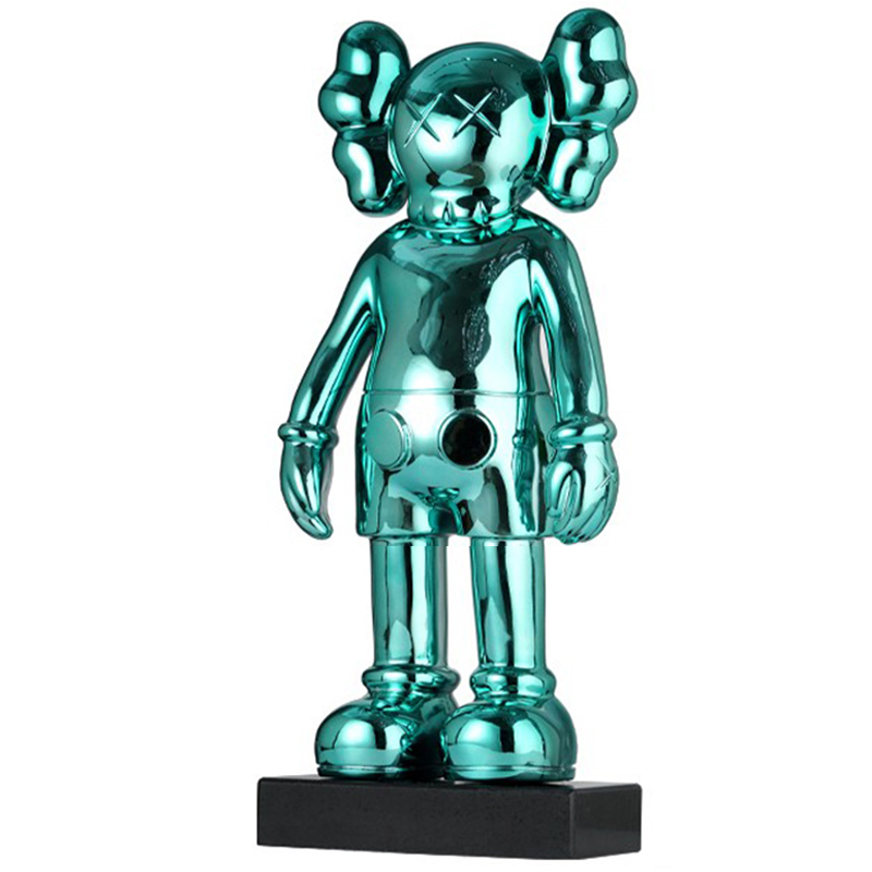 Статуэтка KAWS Turquoise on stand Бирюзовый Статуэтка KAWS Turquoise on stand Бирюзовый в Липецке | Loft Concept