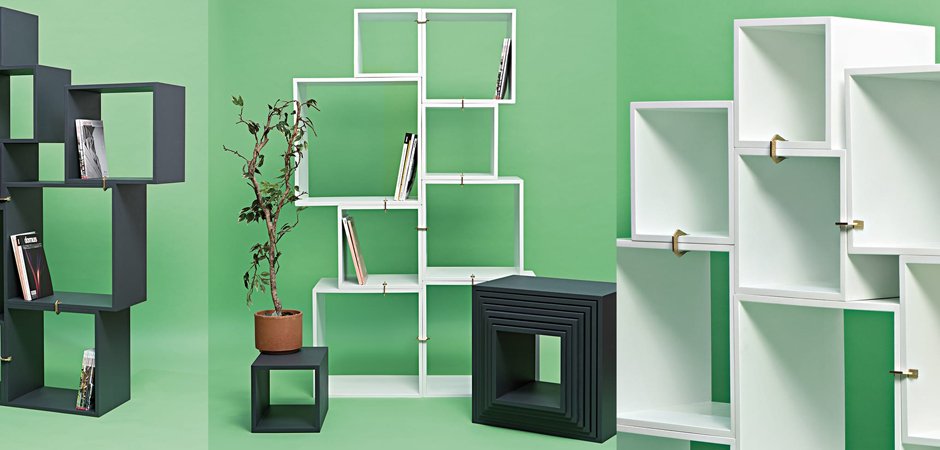 Стеллаж Seletti Assemblage White - Loft-Concept в Липецке