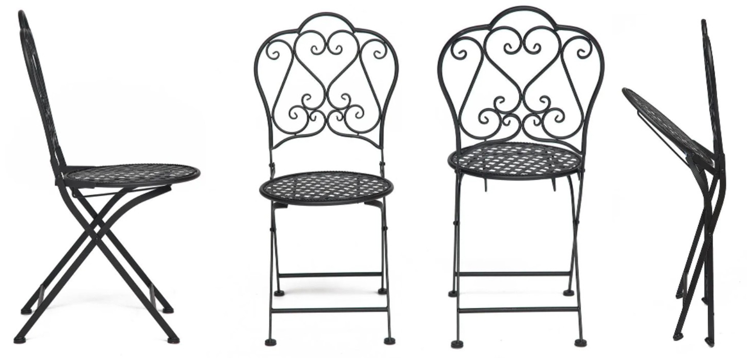 Стул Forged Patterns Love Black - фото