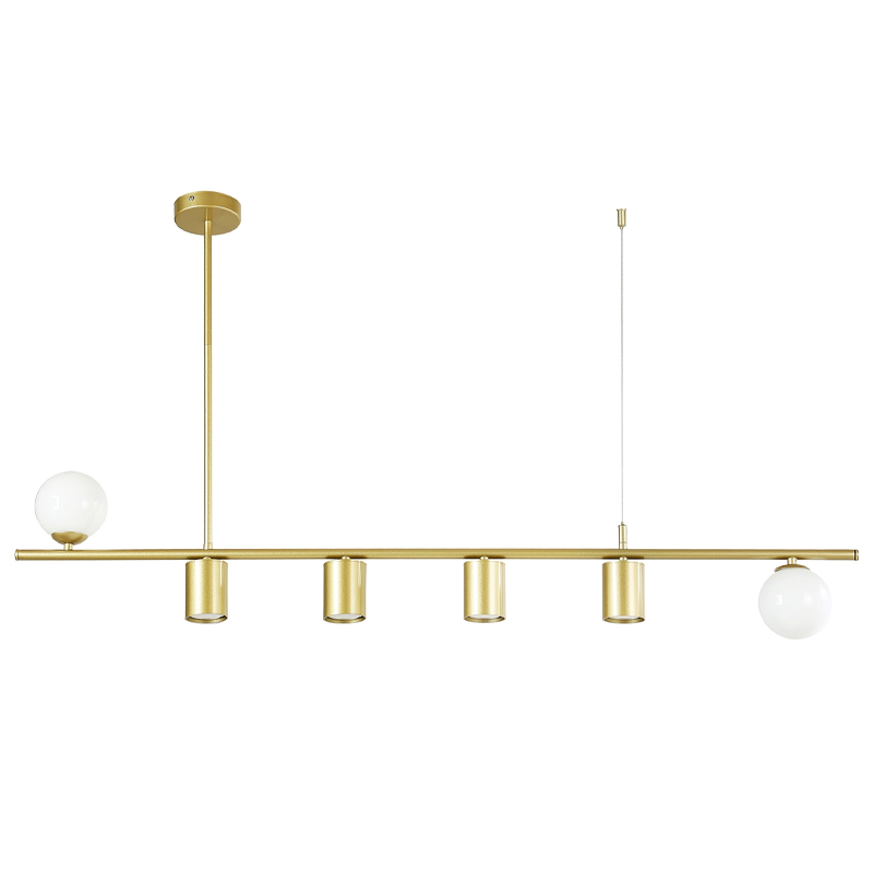 Люстра TRIBES CHANDELIER Gold 2 вида плафонов Белый Золотой Люстра TRIBES CHANDELIER Gold 2 вида плафонов Белый Золотой в Липецке | Loft Concept
