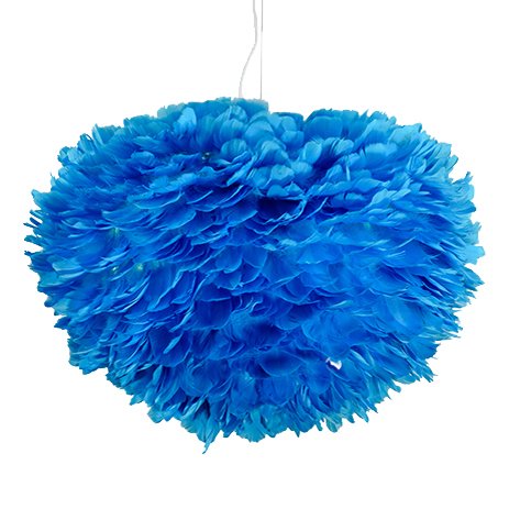 Люстра из перьев Plumage Blue Люстра из перьев Plumage Blue в Липецке | Loft Concept