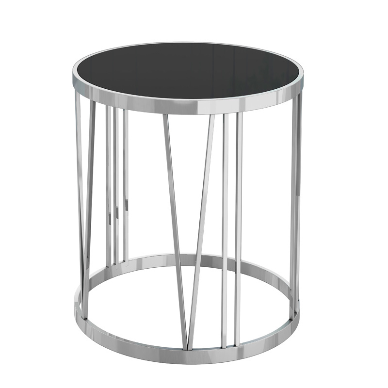 Стол V-section Table 50 Хром Глянцевый черный Стол V-section Table 50 Хром Глянцевый черный в Липецке | Loft Concept
