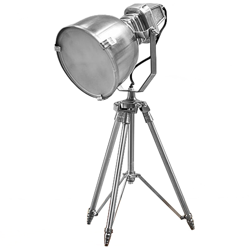 Настольная лампа Enrico Loft Table lamp Белый Хром Настольная лампа Enrico Loft Table lamp Белый Хром в Липецке | Loft Concept
