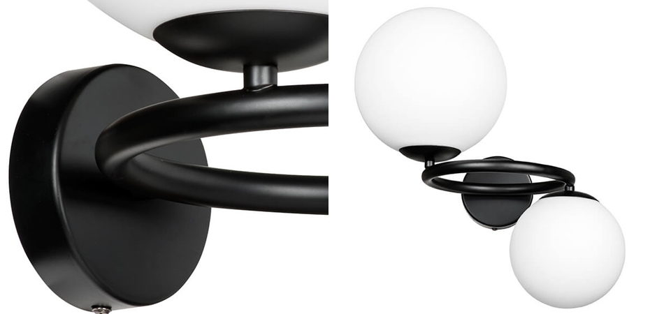 Бра Bubbles on Ring Sconces Black Бра Bubbles on Ring Sconces Black - Loft-Concept в Липецке