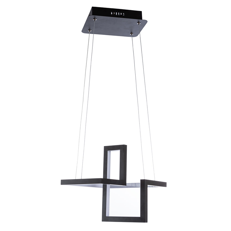 Люстра Esther Geometric Black Chandelier Черный Люстра Esther Geometric Black Chandelier Черный в Липецке | Loft Concept