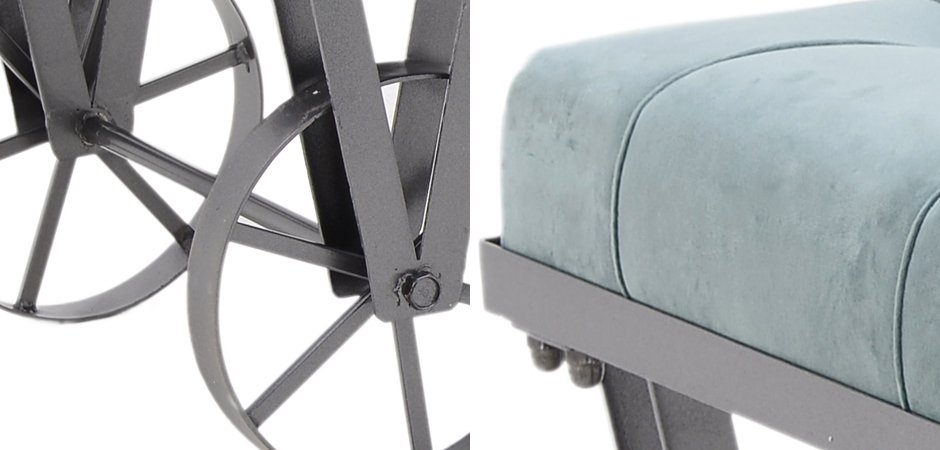 Банкетка Bench Seat Loft blue Банкетка Bench Seat Loft blue - Loft-Concept в Липецке