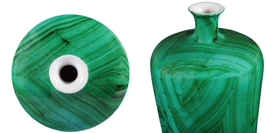 Ваза Malachite Vase flask Ваза Malachite Vase flask - Loft-Concept в Липецке