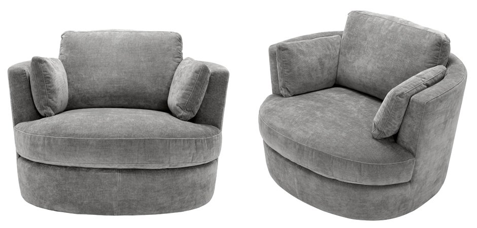 Кресло Eichholtz Chair Clarissa Grey Кресло Eichholtz Chair Clarissa Grey - Loft-Concept в Липецке