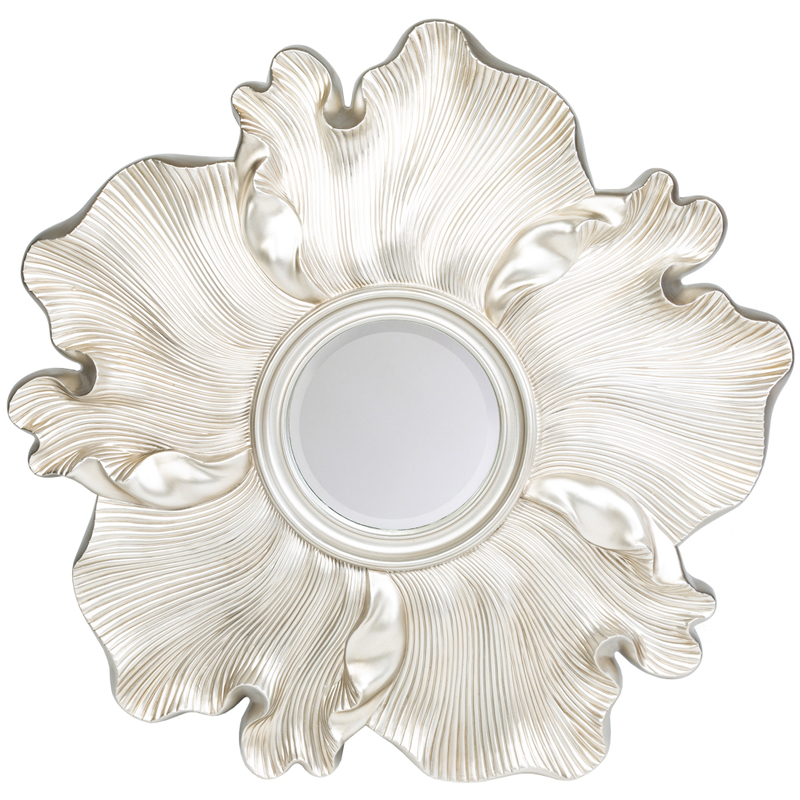 Зеркало Silver Flower Mirror Зеркало Серебряный Зеркало Silver Flower Mirror Зеркало Серебряный в Липецке | Loft Concept