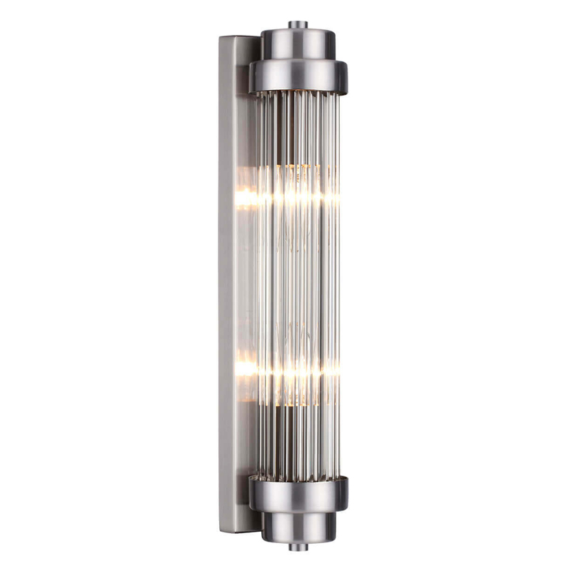 Бра Dirck Glass TUBE Sconce Nickel Никель Бра Dirck Glass TUBE Sconce Nickel Никель в Липецке | Loft Concept