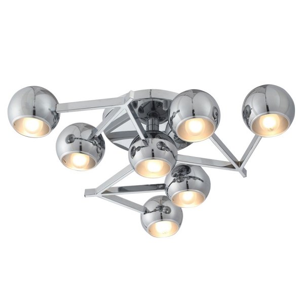 Потолочная люстра Galaxy Chandelier Chrome Хром Потолочная люстра Galaxy Chandelier Chrome Хром в Липецке | Loft Concept