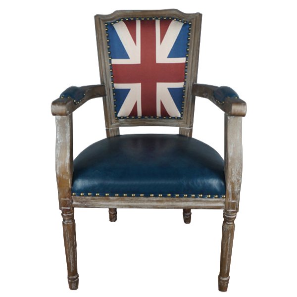 Кресло Union Jack Square Pattern Кресло Union Jack Square Pattern в Липецке | Loft Concept