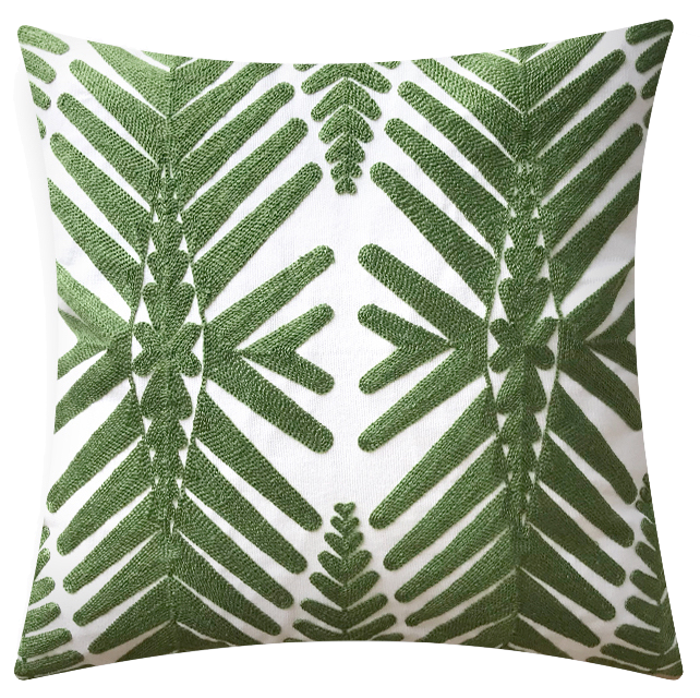Декоративная подушка Green Ornament #1 Декоративная подушка Green Ornament #1 в Липецке | Loft Concept