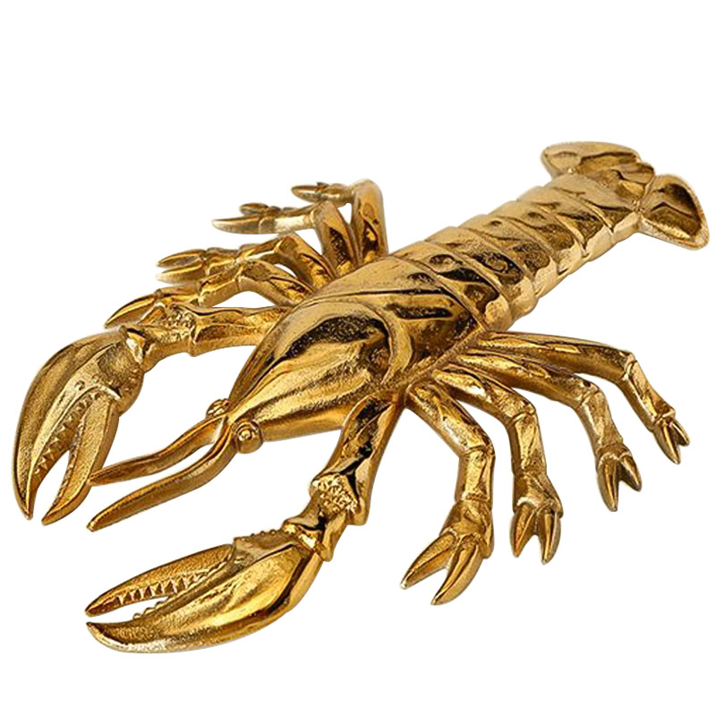 Статуэтка Golden Crayfish Золотой в Липецке | Loft Concept 