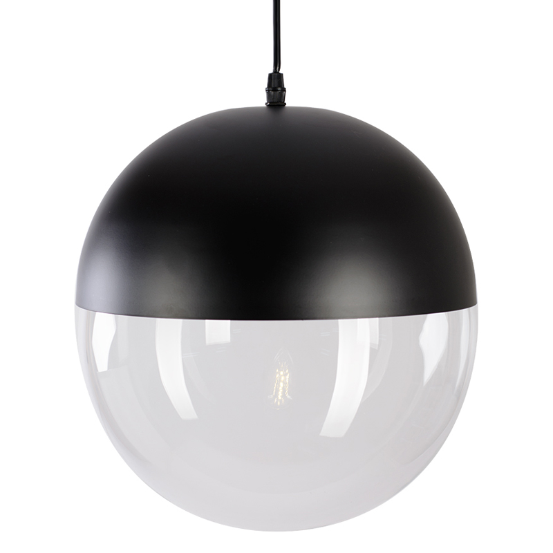 Подвесной светильник pendant lamp SPHERE 1 Черный Прозрачное Стекло Подвесной светильник pendant lamp SPHERE 1 Черный Прозрачное Стекло в Липецке | Loft Concept