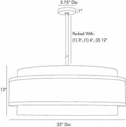 Люстра Arteriors UTTERSON CHANDELIER Люстра Arteriors UTTERSON CHANDELIER в Липецке