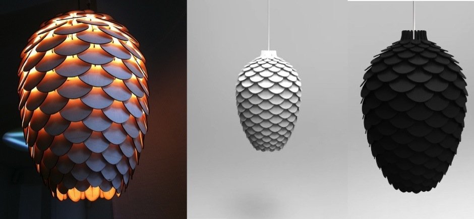 Люстра Pinecone Wooden King Люстра Pinecone Wooden King - Loft-Concept в Липецке