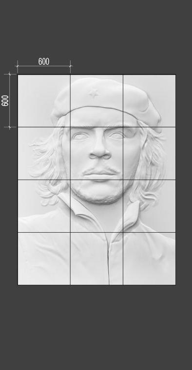 Барельеф CHE GUEVARA Барельеф CHE GUEVARA в Липецке