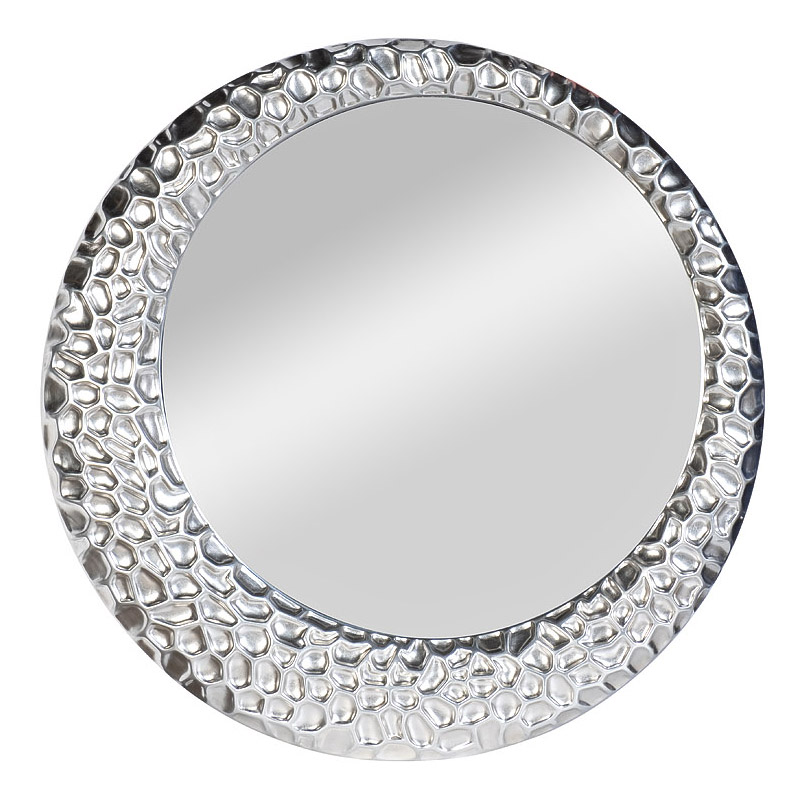 Зеркало Silver Scales Mirror Серебряный Зеркало Silver Scales Mirror Серебряный в Липецке | Loft Concept
